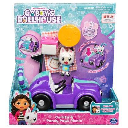 Сет Carlita & Pandy Paws Picnic Vehicle
