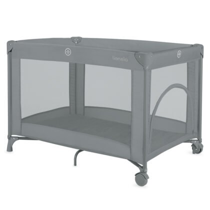 Бебешка кошара AMELIE 2в1 Grey Concrete