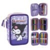2700002311 Несесер 3 ципа Hello Kitty Kuromi