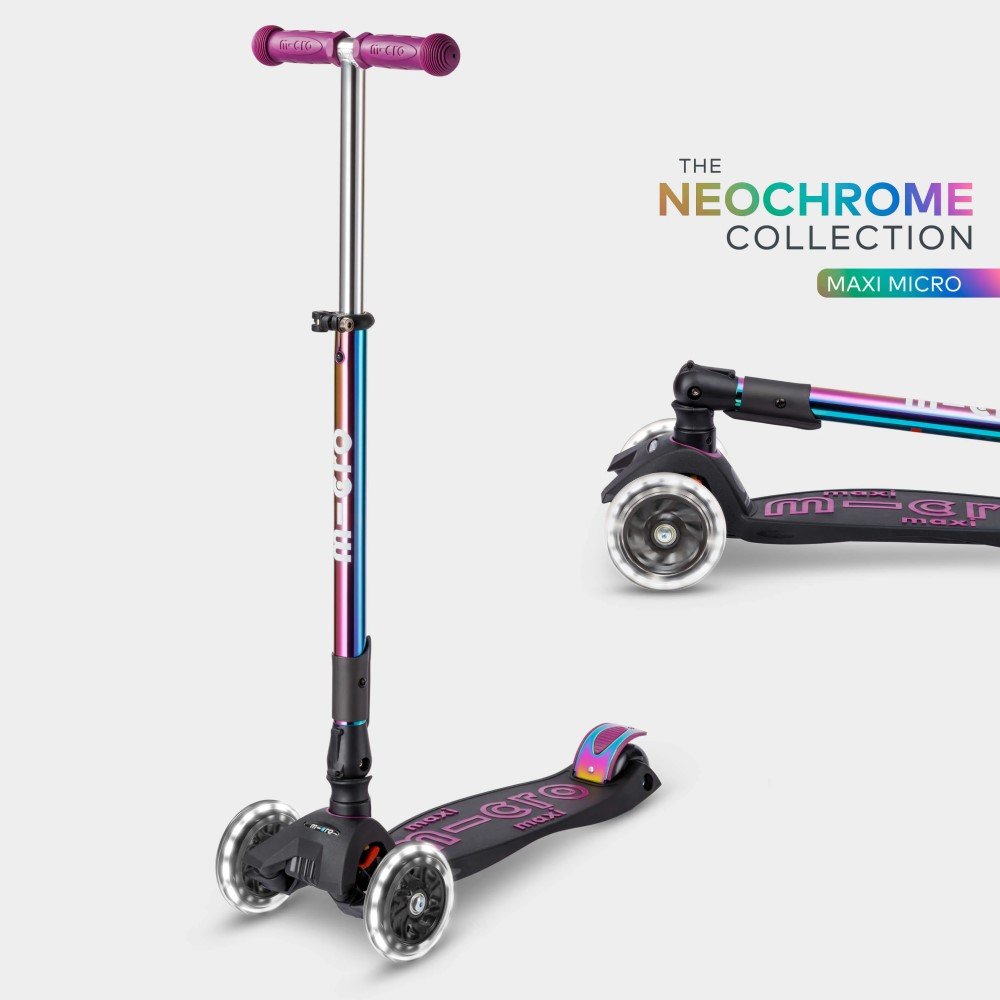 Maxi Micro Deluxe Foldable LED Neochrome Purple