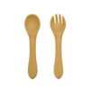Силиконови прибори Intense Ocher 6m+