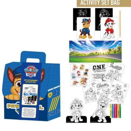 Рисувателен комплект в чанта paw patrol