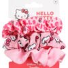 Скрънчи ластици 3 бр на картон hello kitty