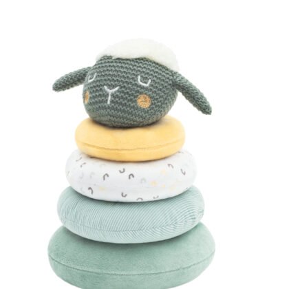 Плюшена кула за нареждане Sleepy Sheep