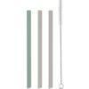 Сет сламки 3 бр Platinum Silicone Sage