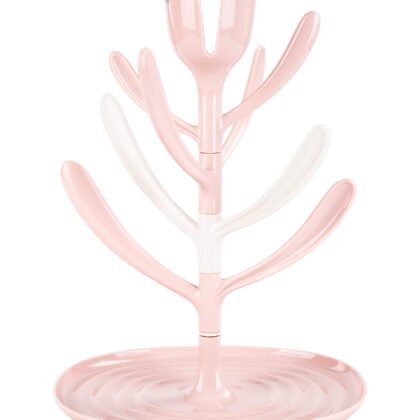 Сушилник за шишета и биберони Tulip Pink