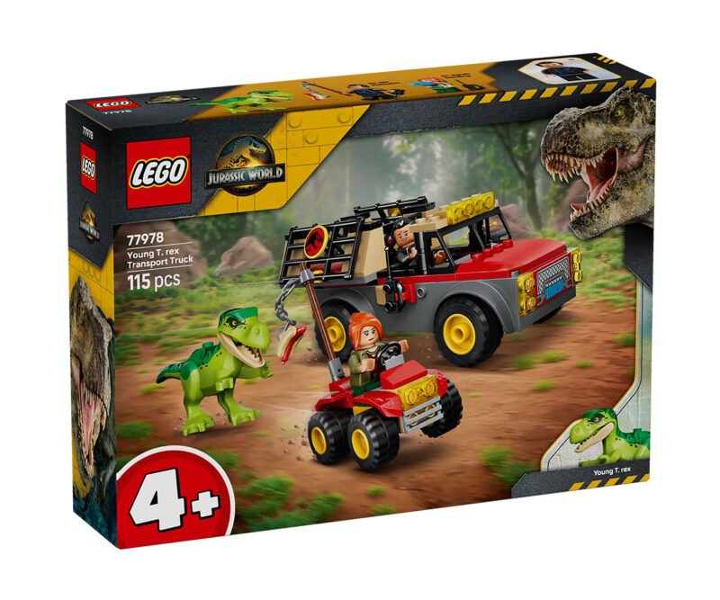 LEGO® Jurassic World 77978 – Камион за транспортиране на млад тиранозавър рекс