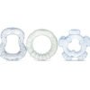 Lorelli Toys Комплект гризалка Iceberg Green/Airy Blue, 3 броя