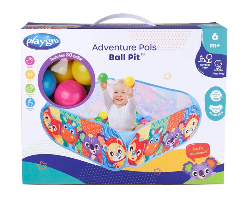 Playgro-Басейн приключение с 30 топки 6m+