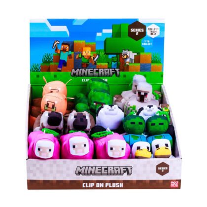 PMI - Minecraft Плюшена фигурка с клипс, 15см