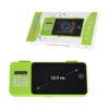 LCD цветен таблет с моливник и калкулатор в зелено