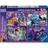 Ravensburger - Пъзел 4x100 ел. - KPop Demon Hunters: Пъзел за феновете