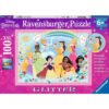 Ravensburger - Пъзел с брокат 100 ел. XXL - Дисни принцеси