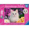 Ravensburger - Пъзел 100 ел. XXL - Блестяща котка