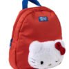 Детска раница за градина с плюшена фигура hello kitty