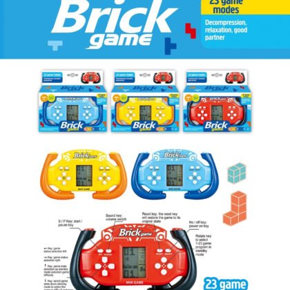 Електронна игра титрис 23 игри 3 цвята