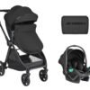 Комбинирана количка 3в1 трансф. седалка Eloe Black