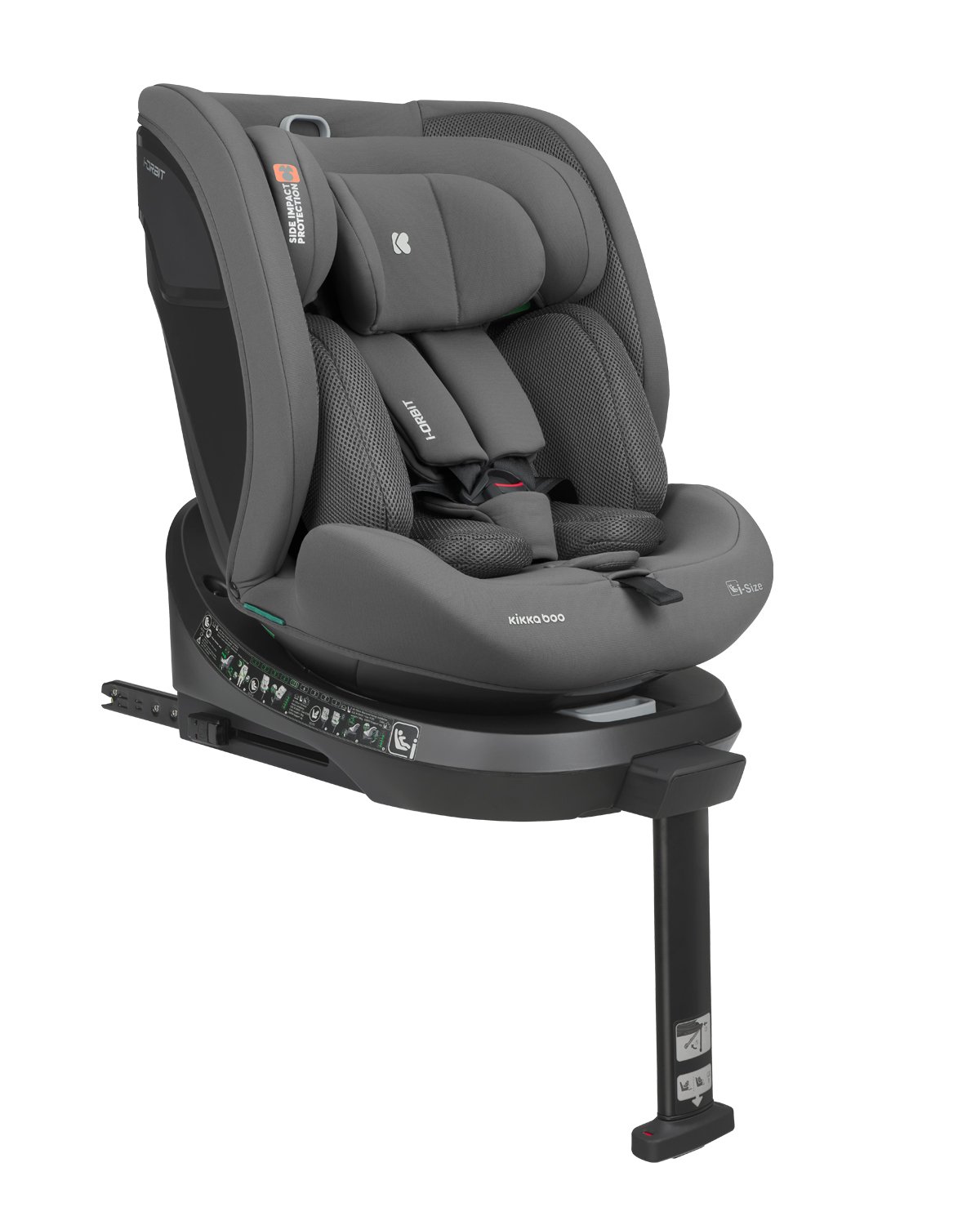 Стол за кола 40-150 см i-Orbit i-SIZE Dark Grey 2026