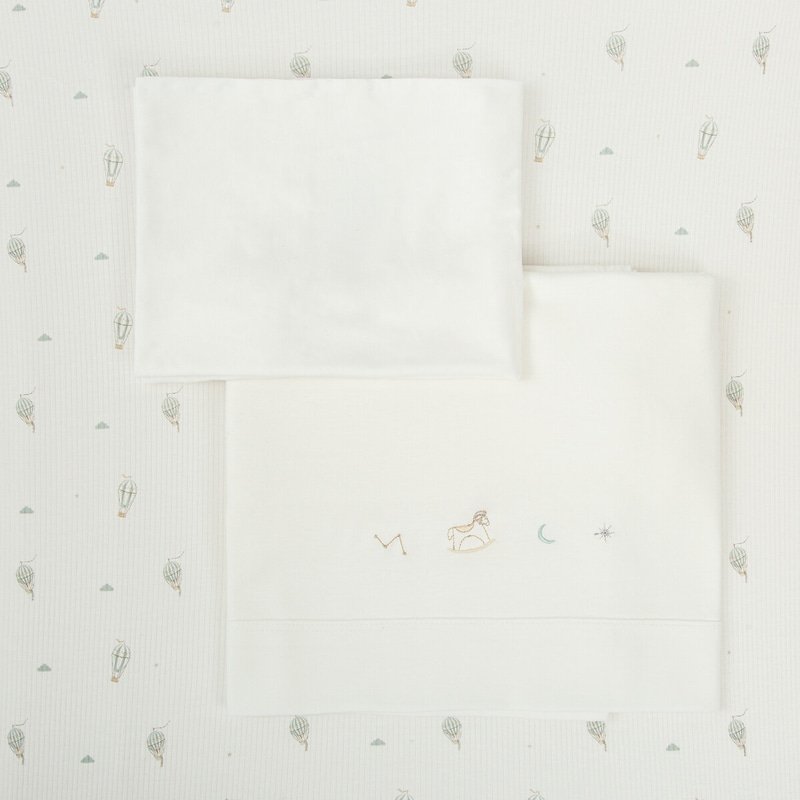 Сп. к-кт трико 3ч. Blue Sky 40x80см White/Green