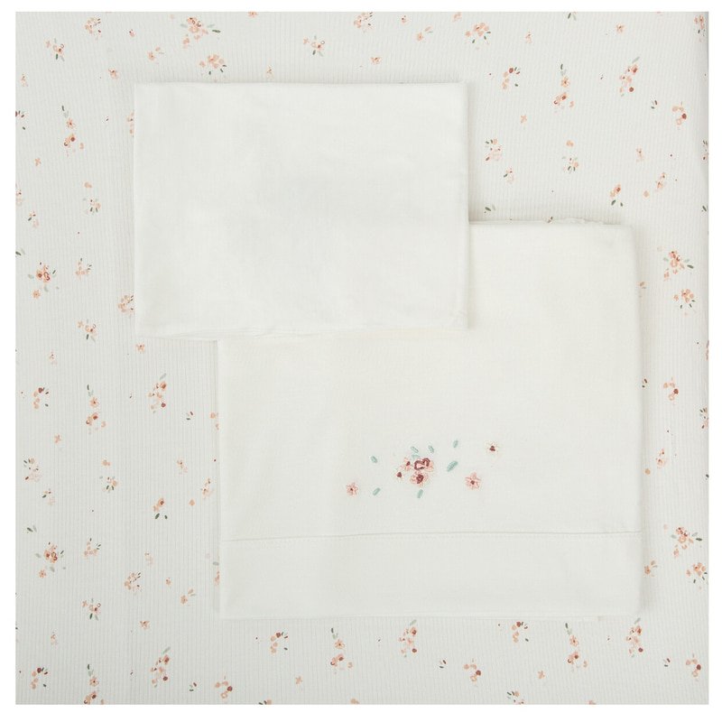 Сп. к-кт трико 3ч Monet 80x140см White/Pink