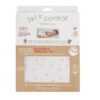 Чаршаф с ластик Safe Control 60x120 White/Grey
