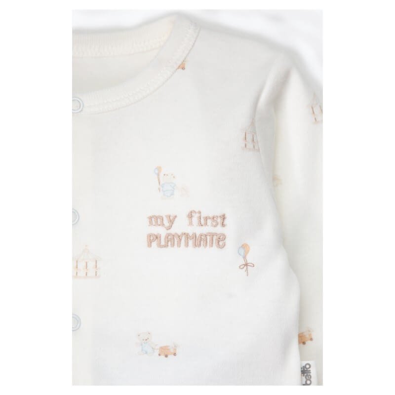 Пижама 2ч. My First Playmate 0-3M/62 Blue - Image 2
