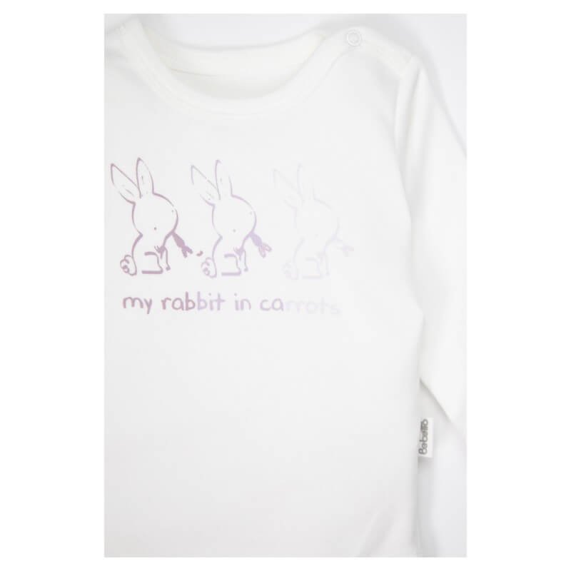 Боди Rabbit and Carrots 9-12M Lilac - Image 3