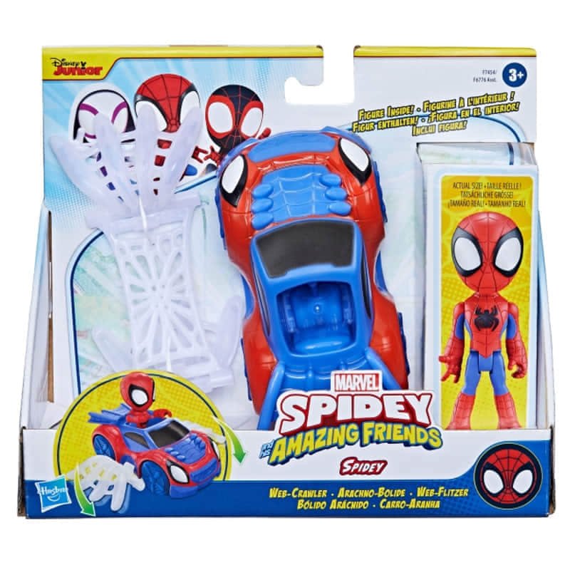 Игрален комплект Spidey с кола и аксесоари
