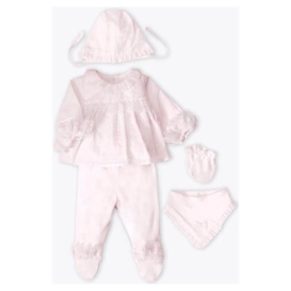 Спален комплект 5ч. Pretty Girl 0-3M/62CM Pink