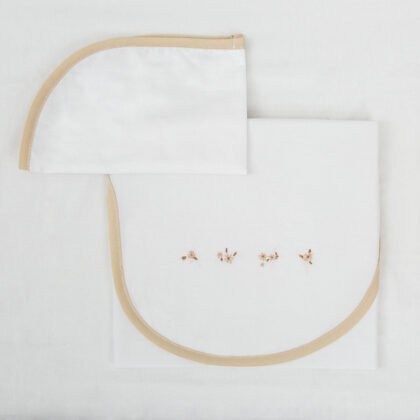 Сп. к-кт за количка 3ч Anais 40x80см White/Linen