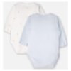 Боди дълъг ръкав 2бр. My First Playmate 0-1M Blue