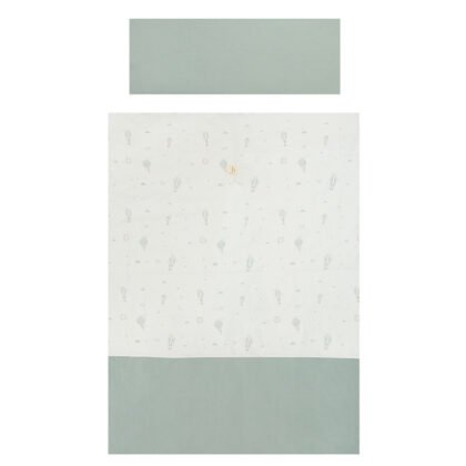 Спален к-кт 2ч. Blue Sky 110x115 см White/Green