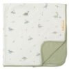 Бебешко одеяло TREX 75x75 White/Green