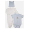 Спален комплект 3ч. My First Playmate 0-3м/62см Blue