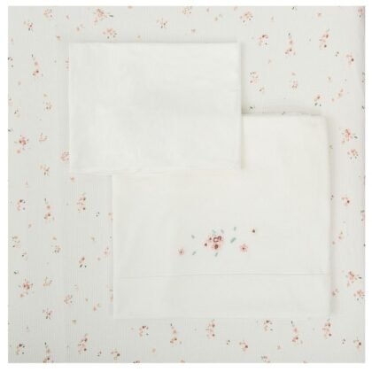 Сп. к-кт трико 3ч Monet 60x120 см White/Pink