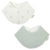 Бандана-лигавник 2бр Blue Sky 43x21 White/Green
