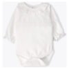 Боди дълъг ръкав Pretty Girl 1-3M/62CM Ecru