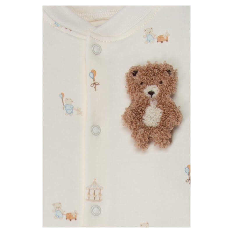 Гащеризон My First Playmate 3-6м/68см Ecru - Image 3
