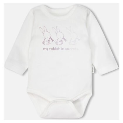 Боди Rabbit and Carrots 9-12M Lilac
