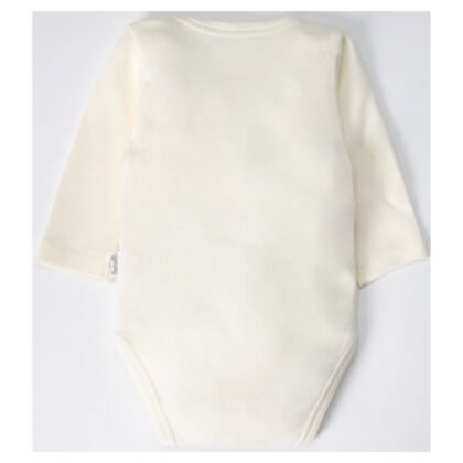 Боди дълъг ръкав Cute Girl 9-12M/80cm Ecru
