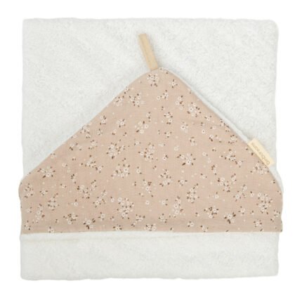 Хавлия с качулка Anais 100x100см White/Linen