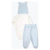 Спален комплект 3ч. My First Playmate 0-3м/62см Blue
