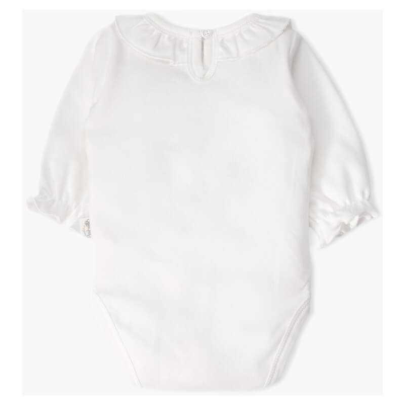 Боди дълъг ръкав Pretty Girl 1-3M/62CM Ecru - Image 2