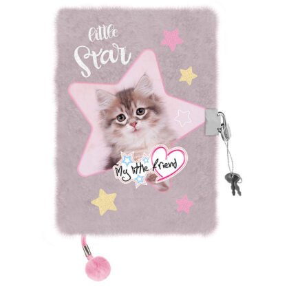 Дневник с катинар A5 My Little Friend Grey Cat