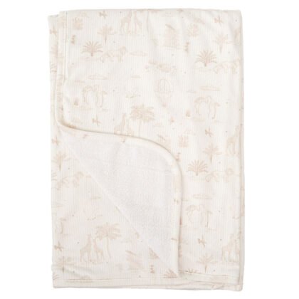 Бебешко одеяло NOE 75x75 White/Linen