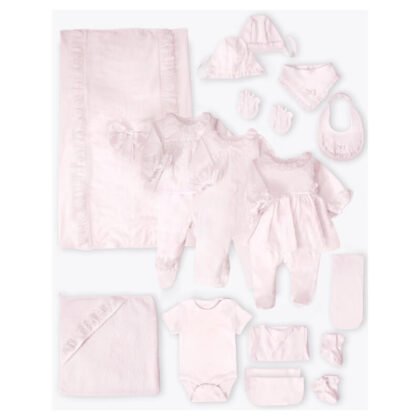 Спален комплект 10ч. Pretty Girl 0-3M/62CM Pink