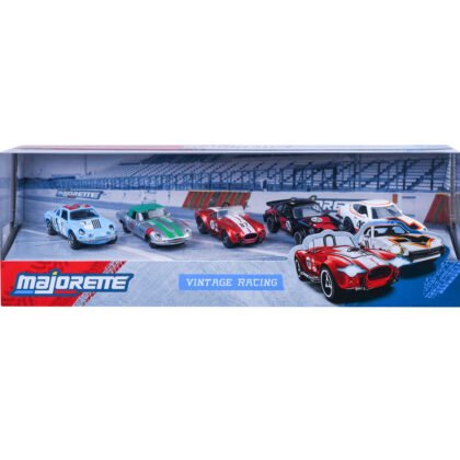 Majorette - Vintage Racing подаръчен комплект – 5 части
