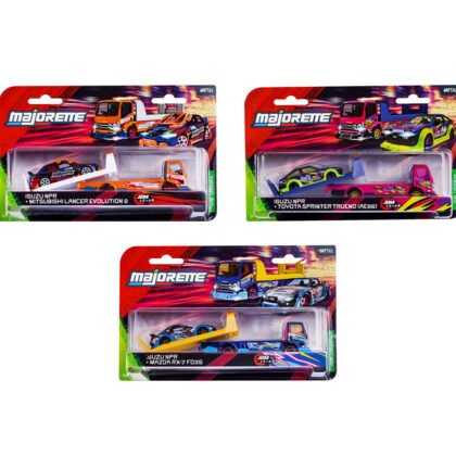Majorette - JDM Legends тунинг транспортьор, 3 вида