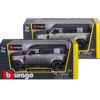 Bburago - модел на кола 1:24 - Land Rover Defender 2022, асортимент