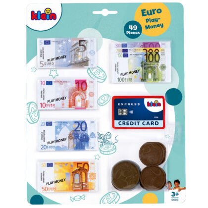 My Market, Детски пари за игра „Евро“ – 48 броя и кредитна карта